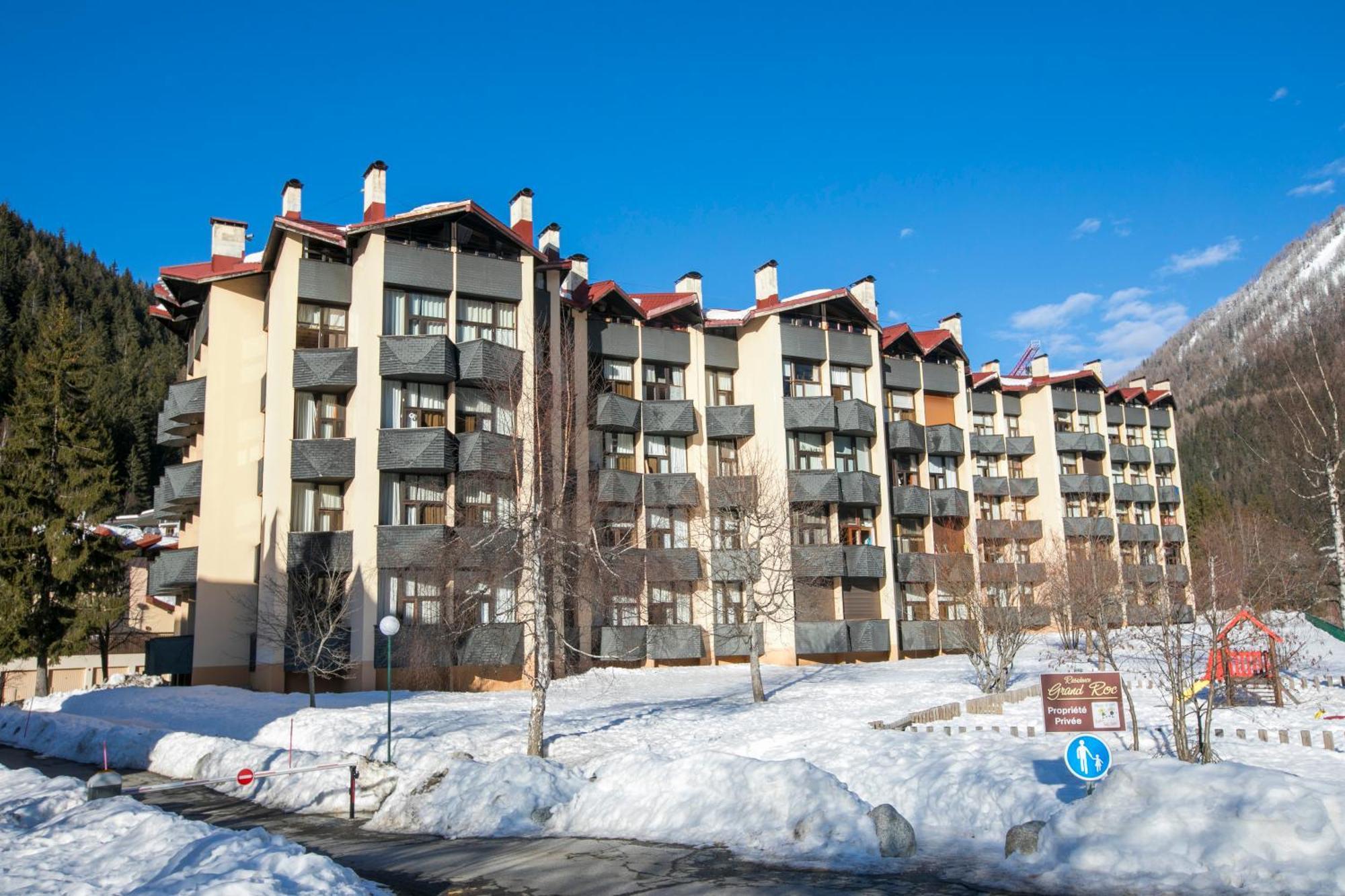 Residence Grand Roc - Ancolies 028 - Happy Rentals Шамони Екстериор снимка